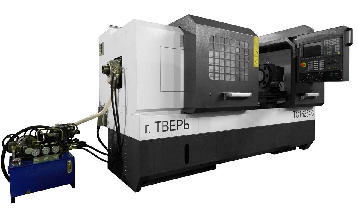 ТС1625Ф3 Загальний вигляд токарного верстата з ЧПУ